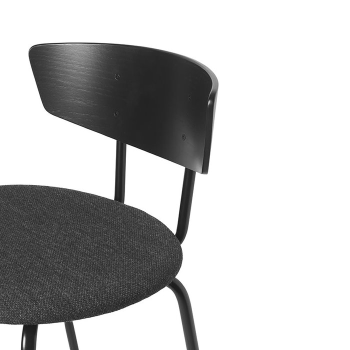 Fermliving Herman Barstoel Zwart  laag 64 cm