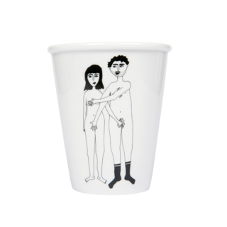 helen b Tasse imprimée - Naked couple