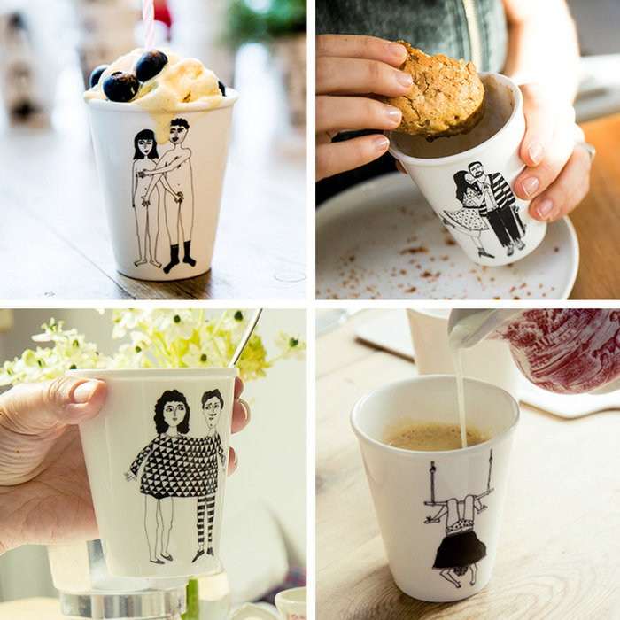 helen b Tasse imprimée - Trapeze girl