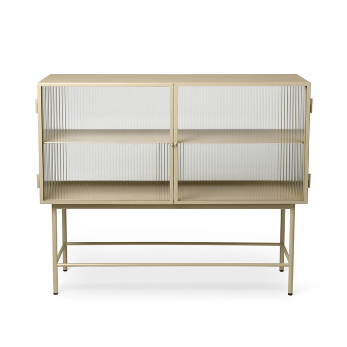 Fermliving Haze dressoir - verre à rayures