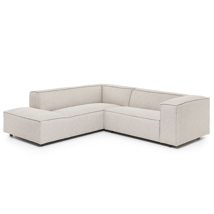 Fest Amsterdam Dunbar Sofa 1.5 seat arm R + longchair arm L - Polvere beige