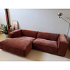 Fest Amsterdam Dunbar sofa - divan + 1.5seat - Royal magnolia