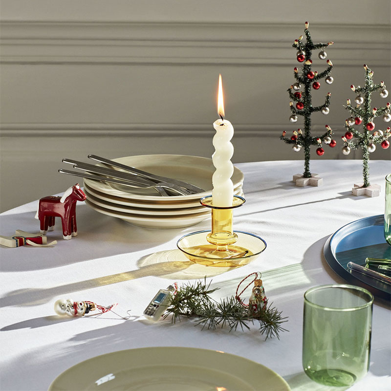 HAY Flare yellow kandelaar EOL