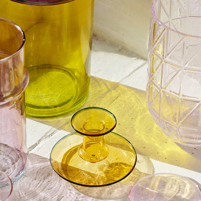 HAY Flare yellow kandelaar EOL