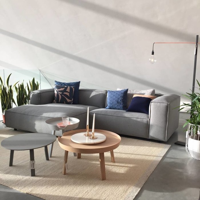 Fest Amsterdam Dunbar sofa 1.5-zits + divan - sydney 91 light grey