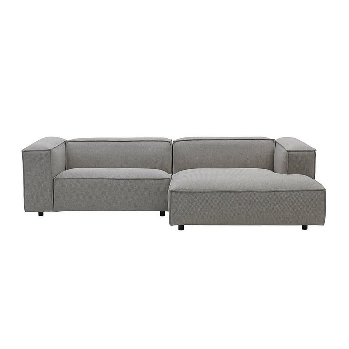 Fest Amsterdam Dunbar sofa 1.5 seat + divan- sydney 91 light grey