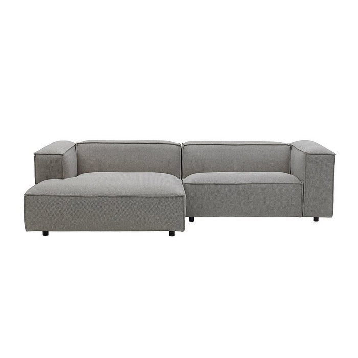 Fest Amsterdam Dunbar sofa 1.5 seat + divan- sydney 91 light grey