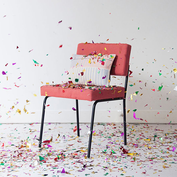 Fest Amsterdam Monday chaise sans accoudoir avec support noir