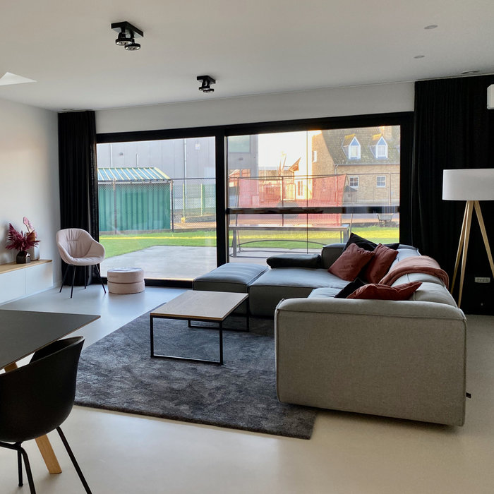 Fest Amsterdam Dunbar met divan - 1.5 seat no arm - 1 seat arm - pouf - Sydney 91