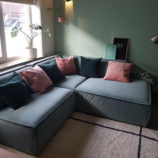 Fest Amsterdam Edge sofa  - Royal turquoise