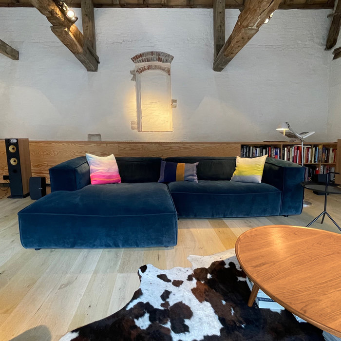 Fest Amsterdam Dunbar 2-seat + divan - Royal 56 Petrol