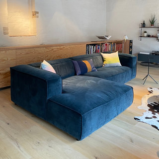 Fest Amsterdam Dunbar 2-seat + divan - Royal 56 Petrol