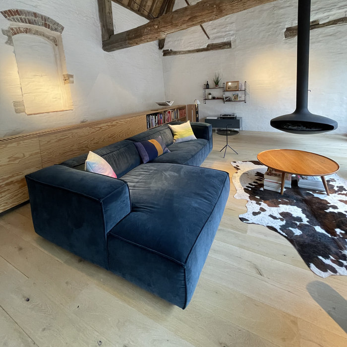 Fest Amsterdam Dunbar 2-seat + divan - Royal 56 Petrol