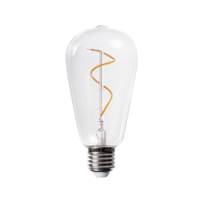 Humble Swirl Bulb clear (vervanglamp voor tafellamp One)