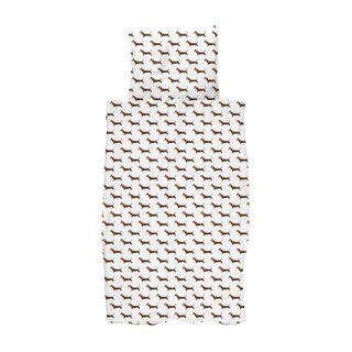 SNURK beddengoed FLANEL James Housse de couette 1p