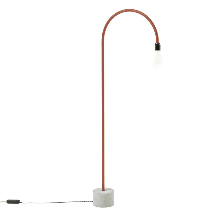 bultin Bul045 lampadaire h1400 - concrete grey base