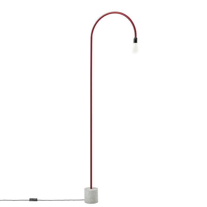 bultin bul055 vloerlamp h2100 - concrete grey base