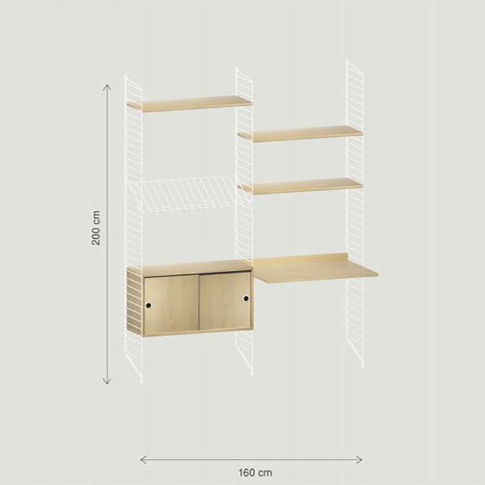 String Configuration murale 28