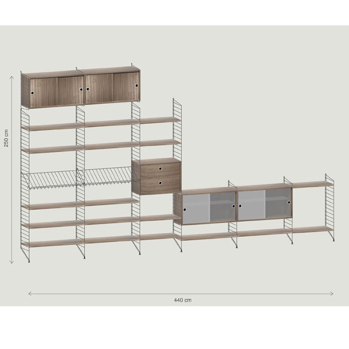 String Configuration murale 34