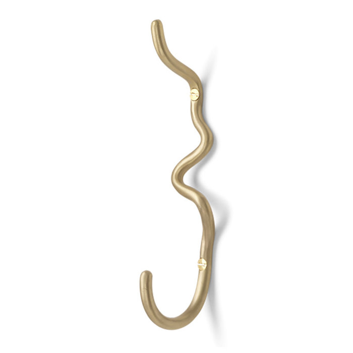 Fermliving Curvature crochet brass