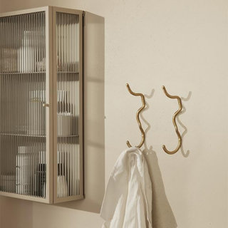 Fermliving Curvature crochet brass