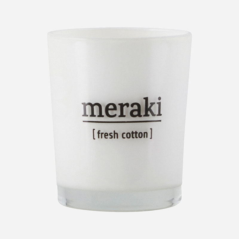 Meraki Geurkaars Fresh Cotton Ø 5,5 cm