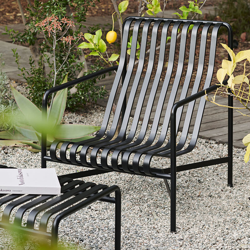 HAY Chaise lounge Palissade - haute - HAY