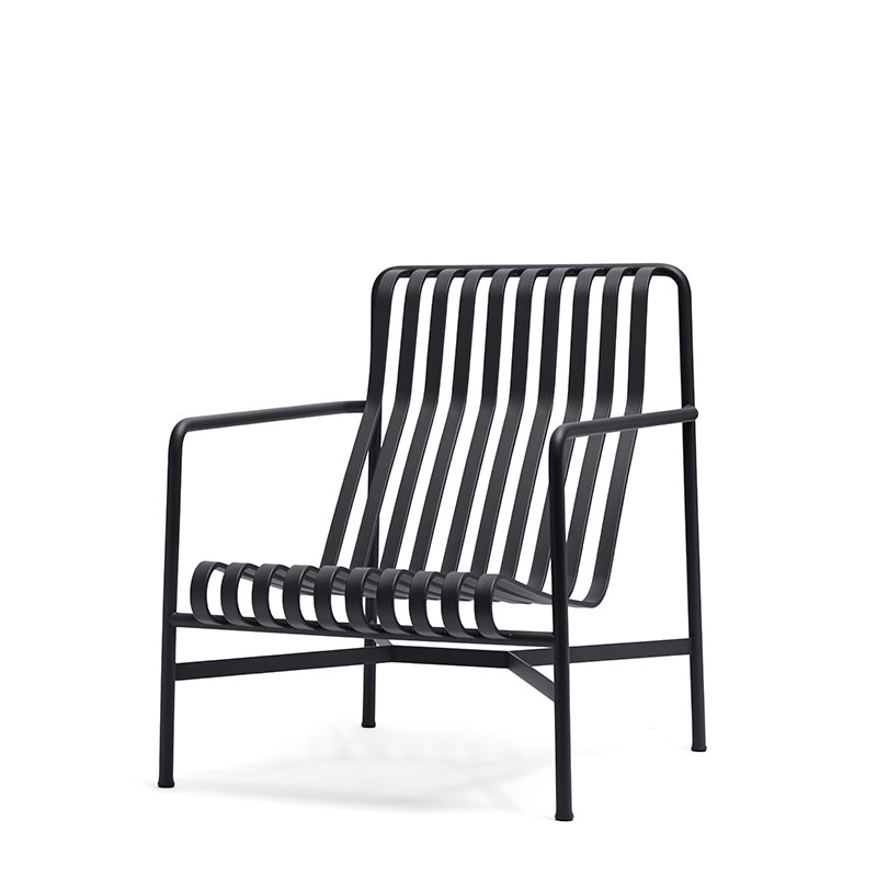 HAY Palissade Lounge stoel - hoog - HAY