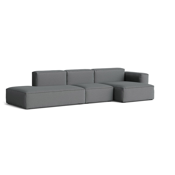 HAY Mags Soft Sofa Low armrest - 3 seater right comb 4