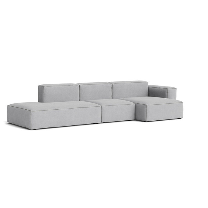 HAY Mags Soft Sofa Low armrest - 3 seater right comb 4
