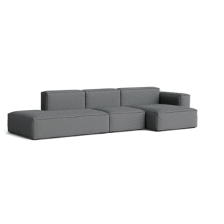 HAY Mags Soft Sofa Low armrest - 3 seater right comb 4