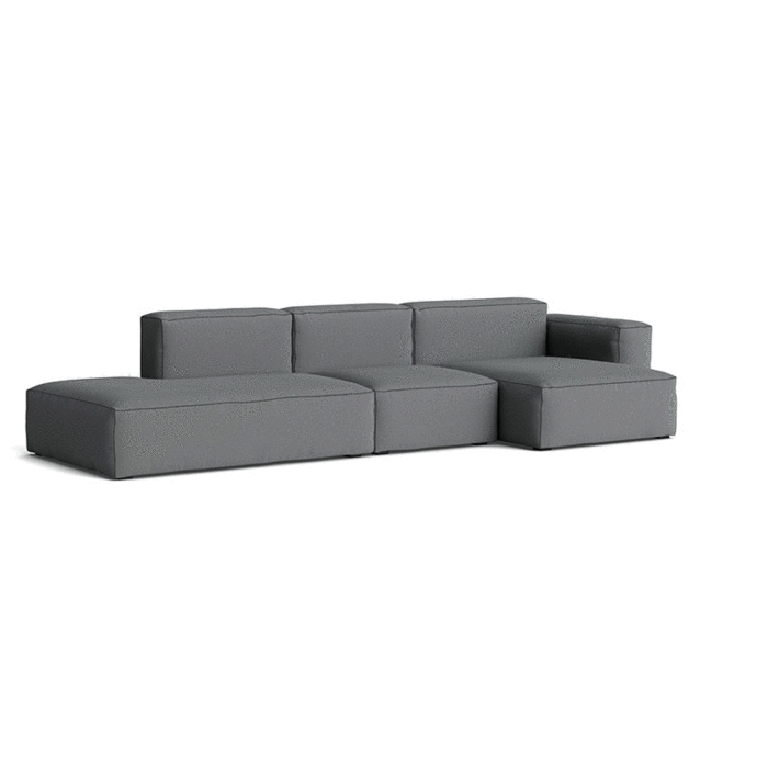 HAY Mags Soft Sofa Low armrest - 3 seater right comb 4