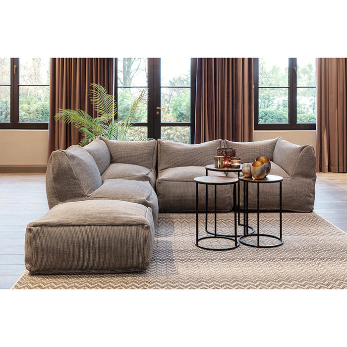 Roolf Dotty M Club Corner pouf outdoor