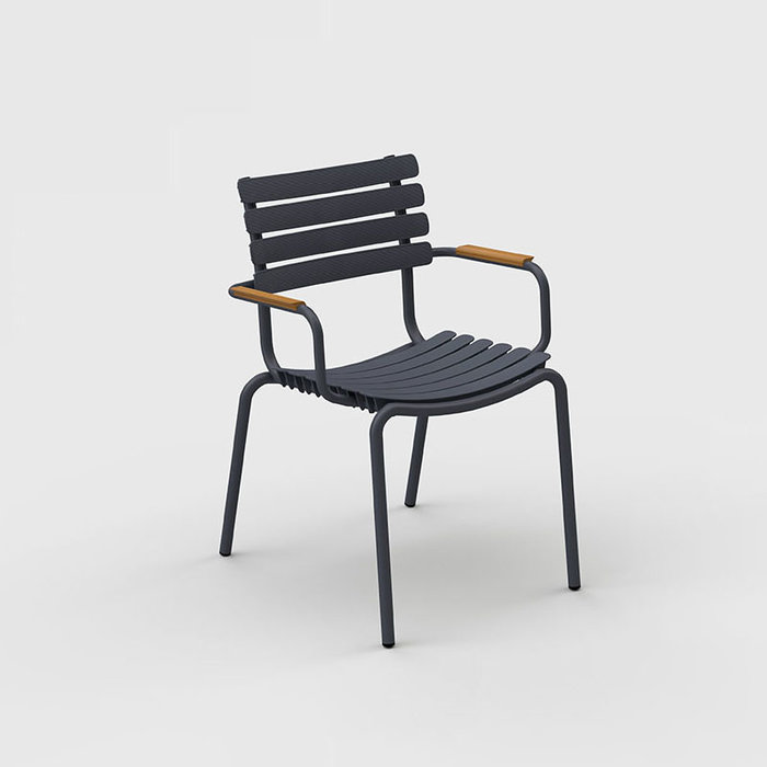 Houe Reclips dining chair - bamboo armleuning