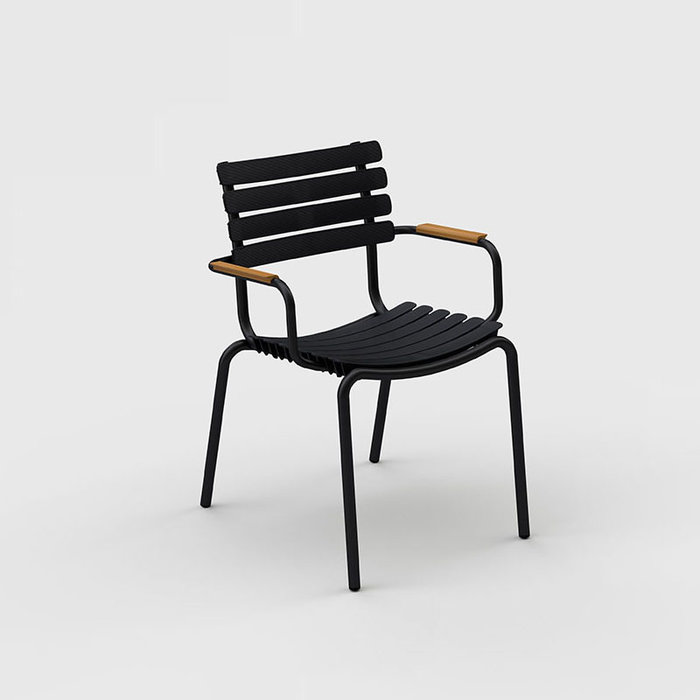 Houe Reclips dining chair - bamboo armleuning