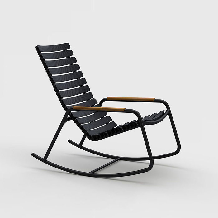 Houe Reclips rocking chair - bamboo armleuning