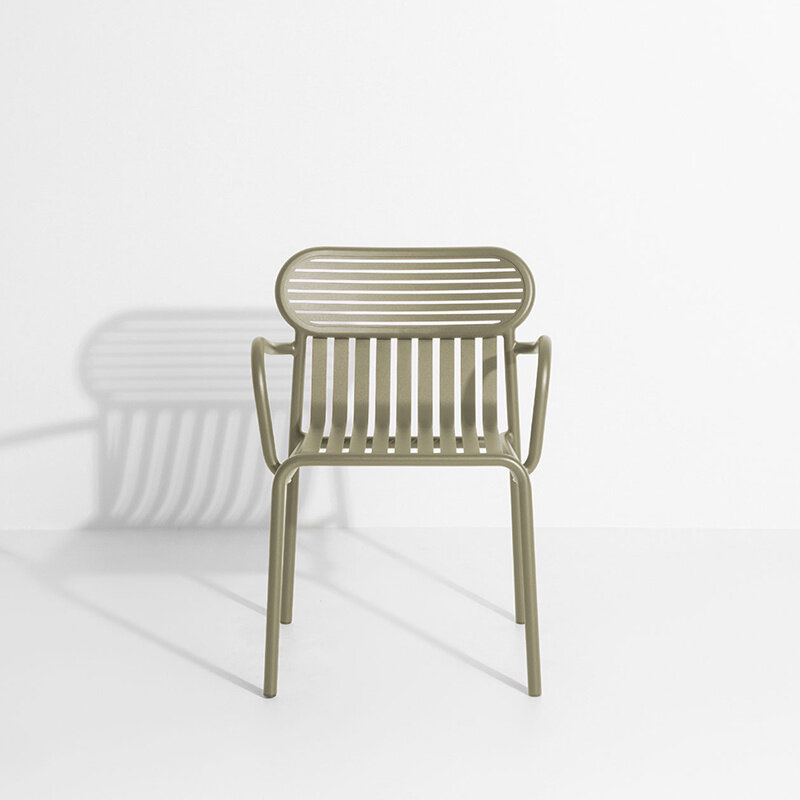Petite Friture  Week-end garden chair with armrests - Petite Friture