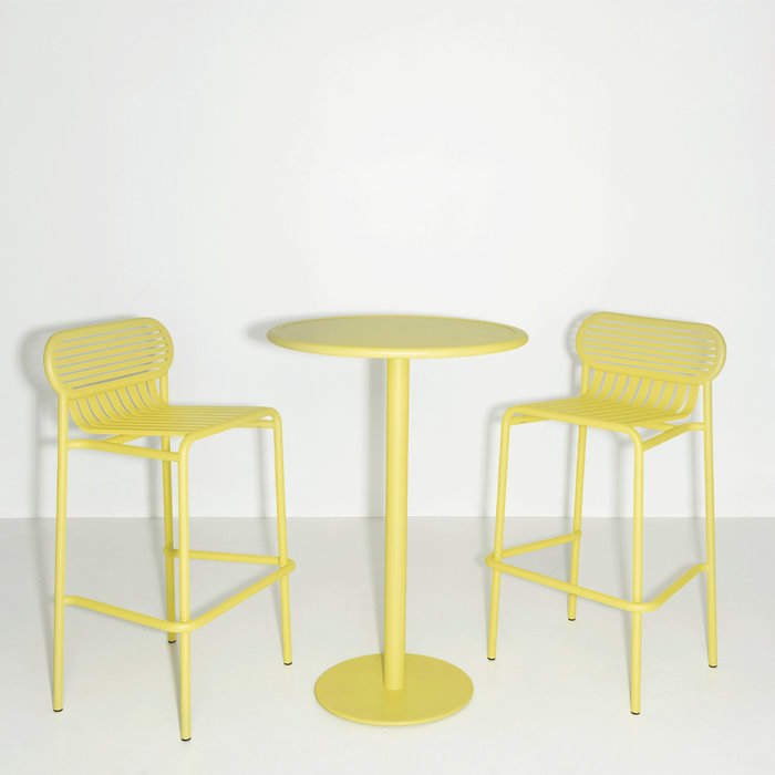 Petite Friture  Week-end high table round outdoor - Petite Friture