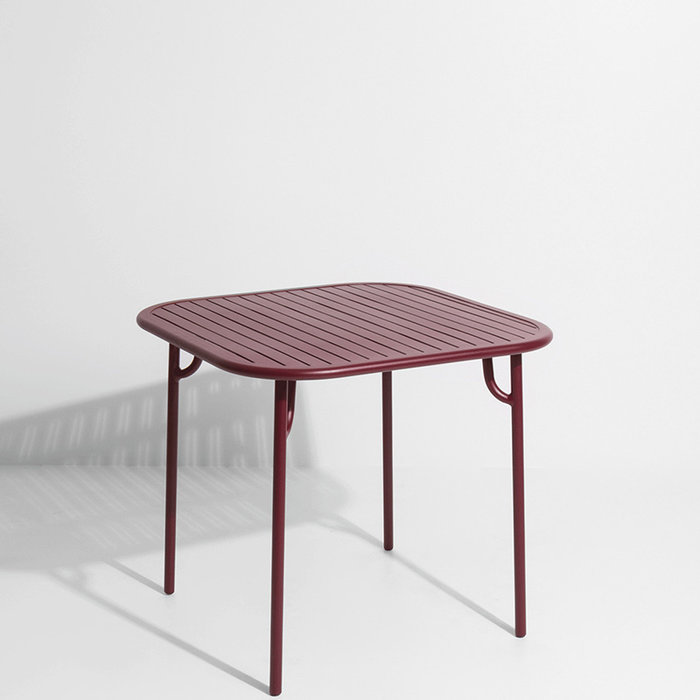 Petite Friture  Week-end square table 85x85 - Petite Friture