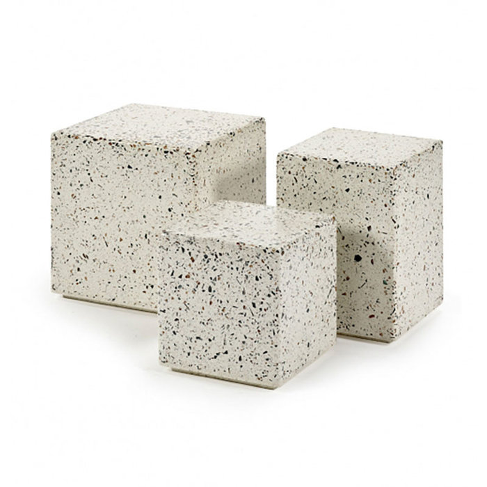Serax 30x30 H30 Terrazzo bijzettafel