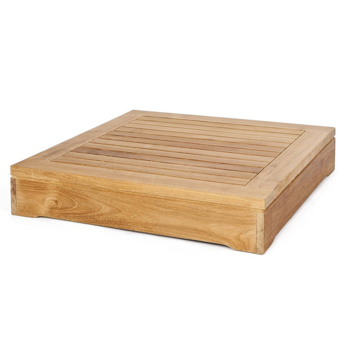Roolf Table en teck pour pouf