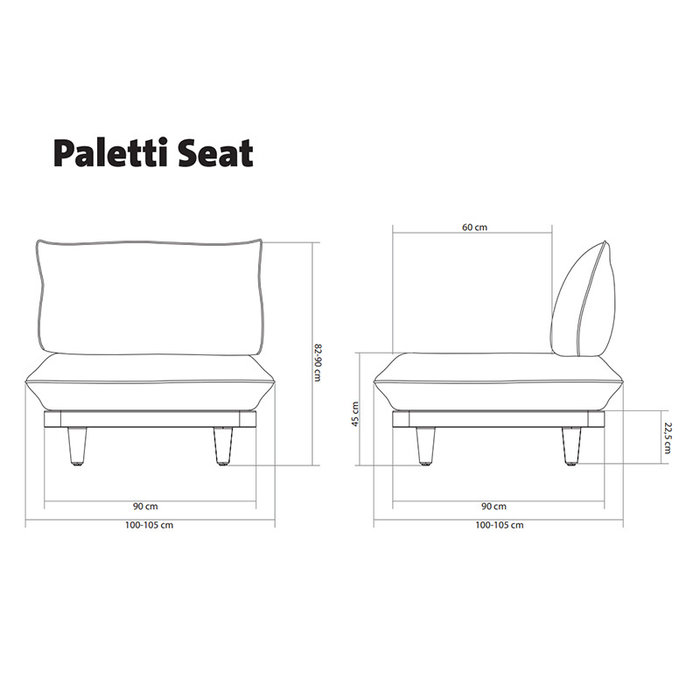 Fatboy Paletti Seat - outdoor lounge