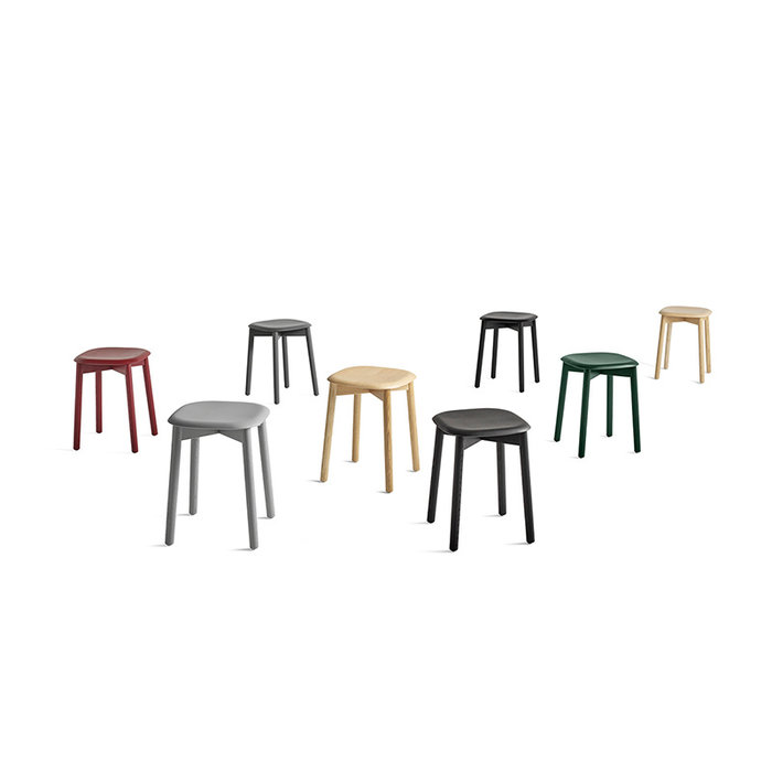 HAY Soft edge72 kruk - Oak frame