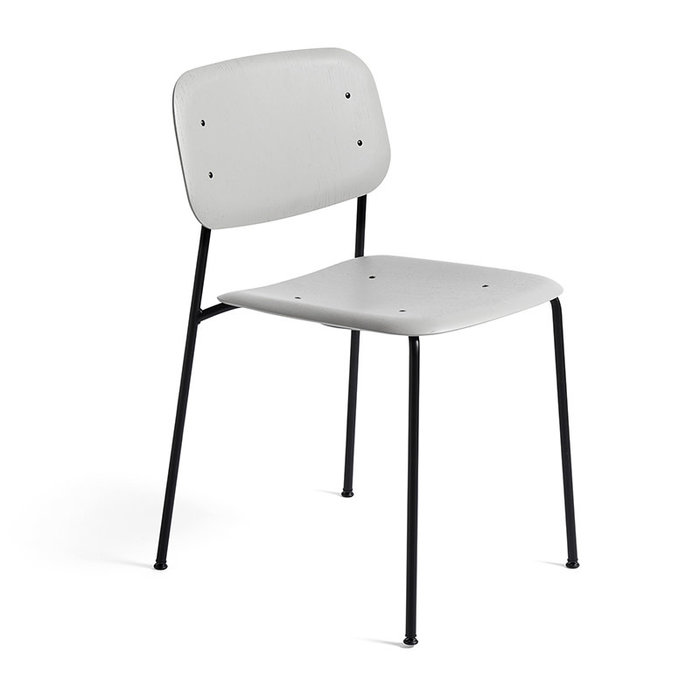 HAY Soft Edge40 chair - Black steel frame