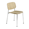 HAY Soft Edge40 chair - Chromed Steel Frame