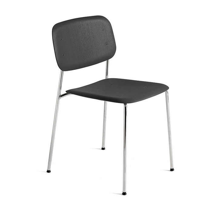 HAY Soft Edge40 chair - Chromed Steel Frame