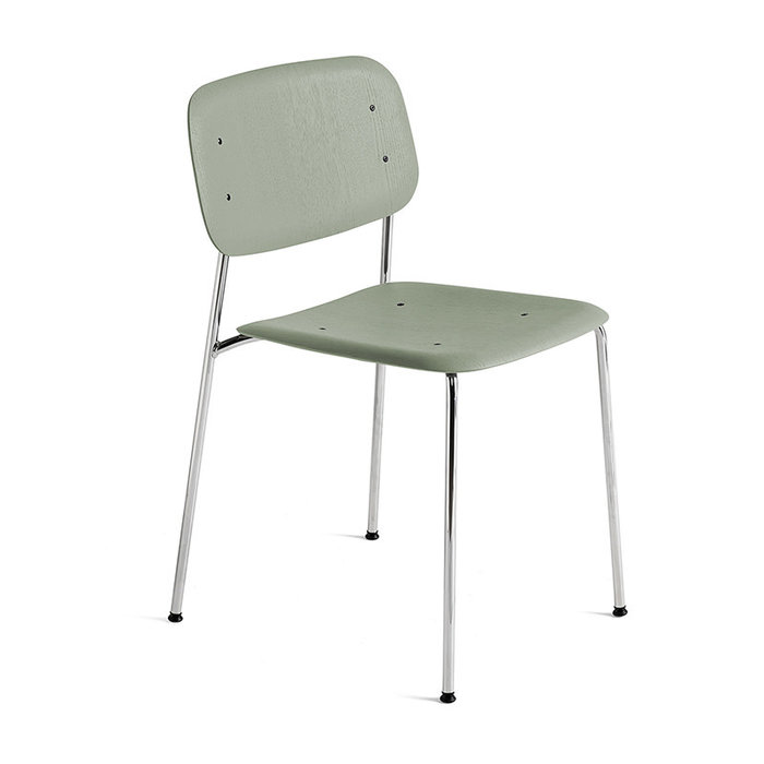 HAY Soft Edge40 chair - Chromed Steel Frame