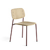 HAY Soft Edge40 chair - Fall Red  steel frame