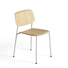 HAY Soft Edge40 chair - Soft Grey  steel frame
