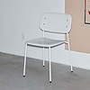 HAY Soft Edge45 chair - Soft grey  steel frame
